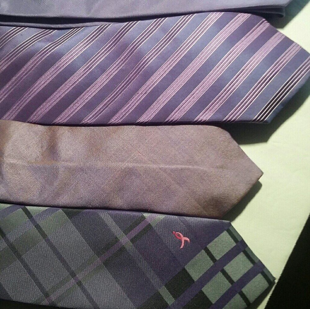 Lot of 4 Mens Ties
